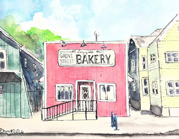 Pretty in Pink:  Lizzie's Grove Street Bakery by Eileen Backman, Image 4.