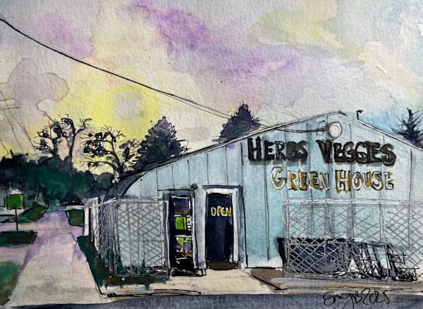 Herbs and Veggies by Eileen Backman