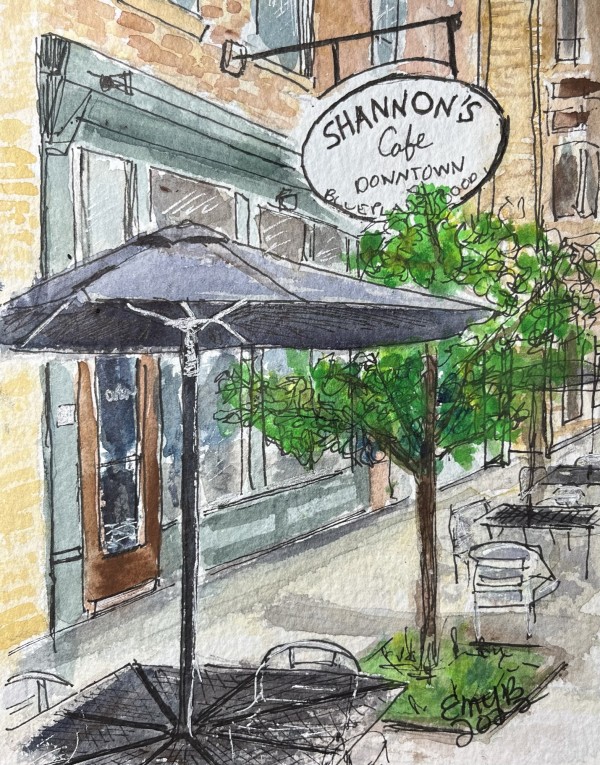 Shannon's Cafe Downtown by Eileen Backman