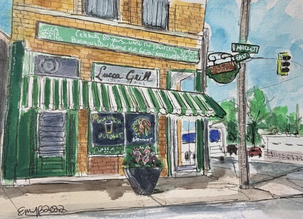Lucca's Grill by Eileen Backman