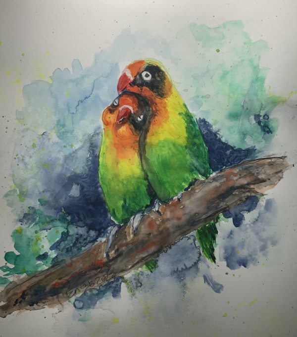 Love Birds by Eileen Backman
