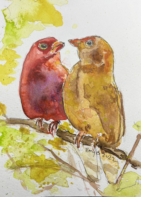 Spring Bird 2 by Eileen Backman