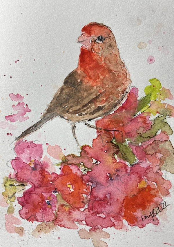 Spring Bird 5 by Eileen Backman
