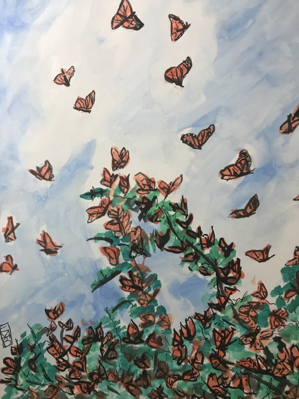 Butterfly Migration by Eileen Backman
