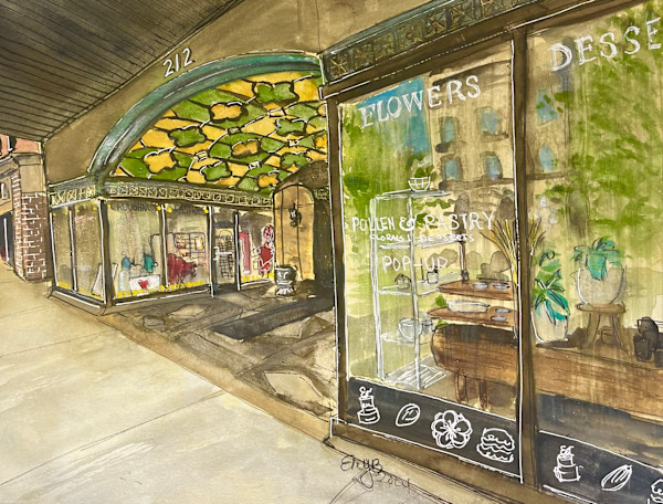 Entry to The Ensenberger by Eileen Backman