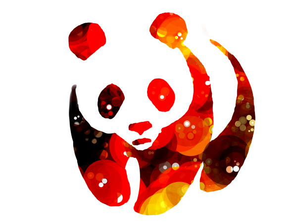 Panda Red by Eileen Backman
