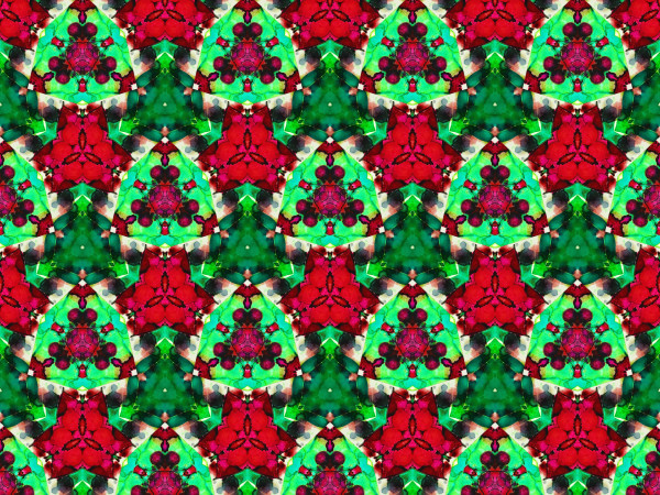 Poinsettia Kaleidoscope