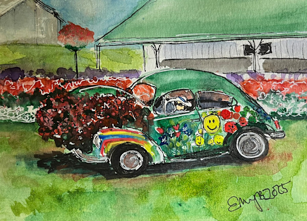 Flower Bug by Eileen Backman