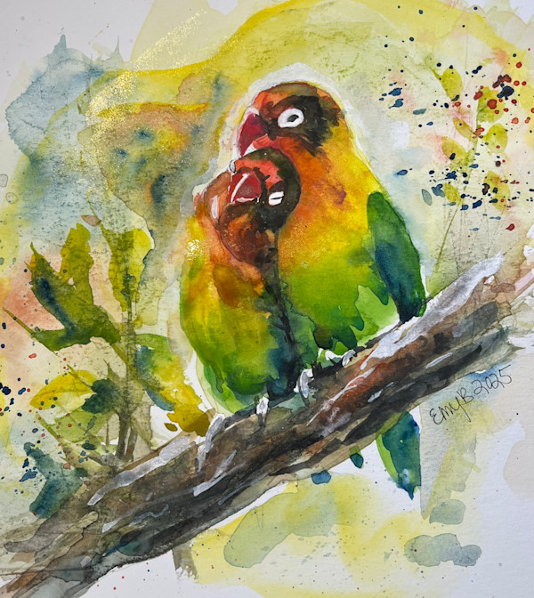 Lovebirds 1 (2025) by Eileen Backman