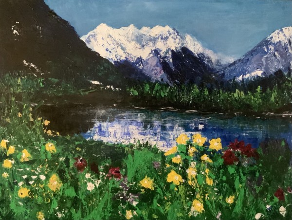 Mountain Spring by Eileen Backman