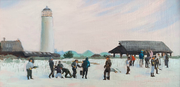 Planting Sea Oats by Joan Vienot