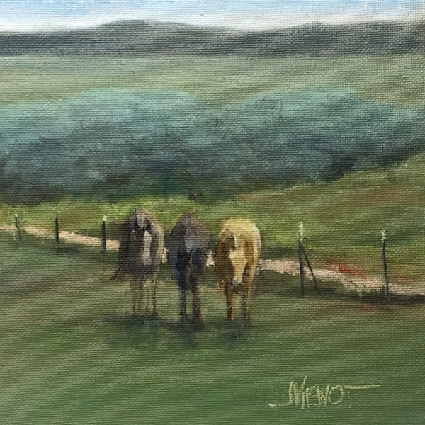 Taos Valley Dozing by Joan Vienot, Image 1.