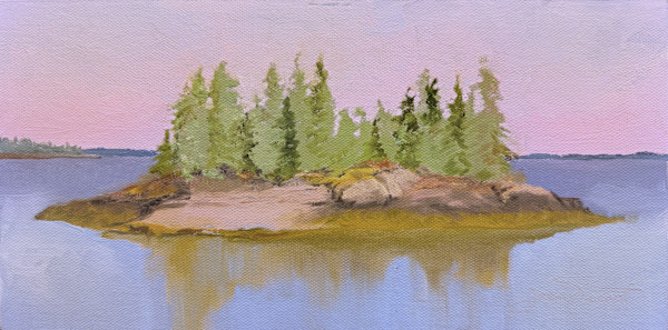 Emery Island Golden Hour by Joan Vienot
