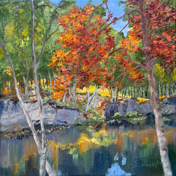 Quarry in Autumn by Joan Vienot, Image 1.