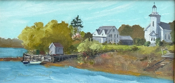 Village Harbor by Joan Vienot