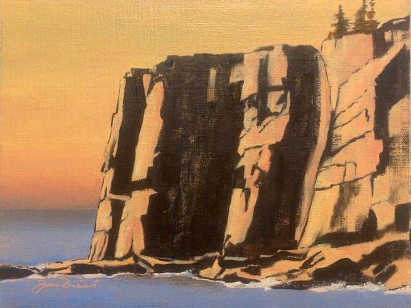 Daybreak, Otter Cliff by Joan Vienot