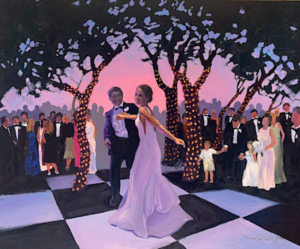 Lauren and William, First Dance by Joan Vienot