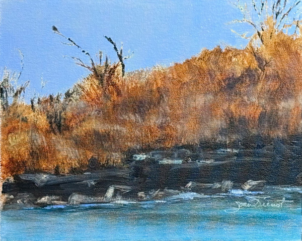 Winter Shore Brush by Joan Vienot, Image 2.
