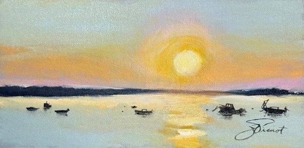 Hadley Point Sunset, MDI by Joan Vienot, Image 1.