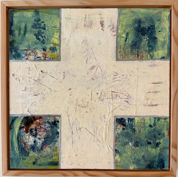 Swiss Cross 1 Peace by Tina Garrick Albro, Image 1.
