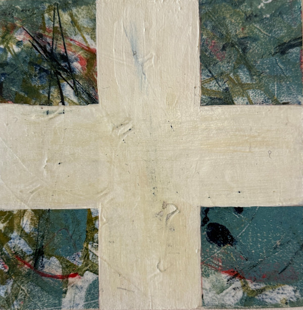 Swiss cross 3 Hope by Tina Garrick Albro, Image 1.