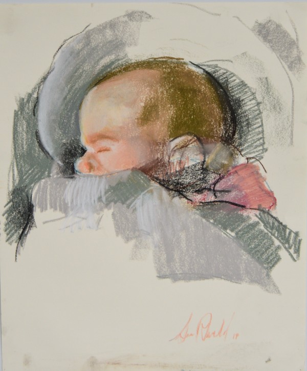Portrait of Beatrice Sleeping as a Baby