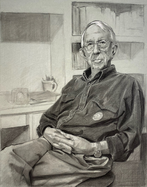 Dr. Ralph Wood Portrait- 16 x 20 by Sean Oswald