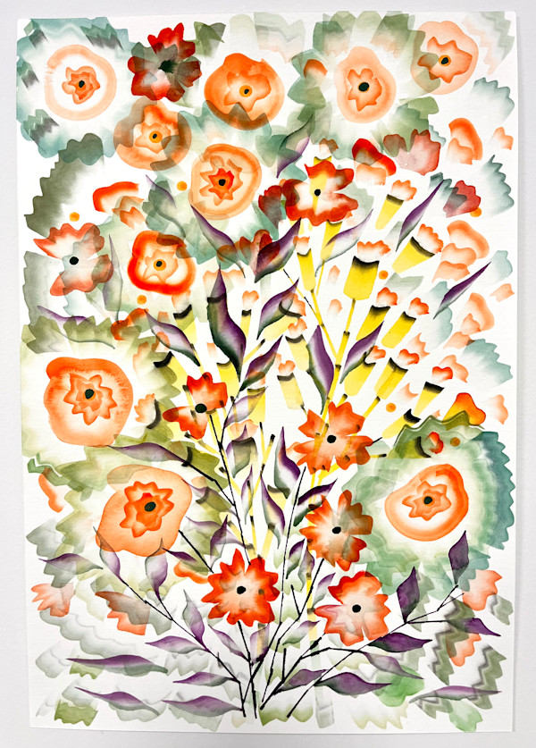 Orange Green Purple