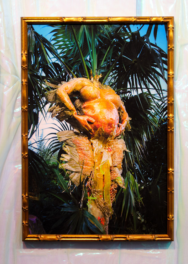 Luna Miel (Oro), Apariciones Virgen Gruta series by Coralina Rodriguez Meyer