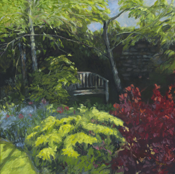 Place for contemplation by Peter Truran