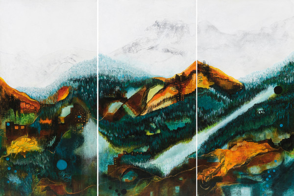 Triptych by Helene Morizur