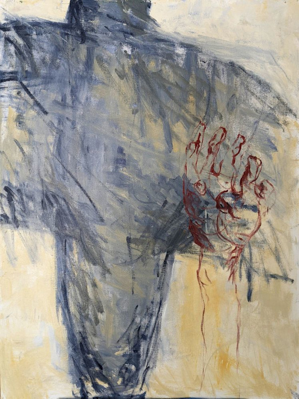 Crow and Hands 16 by PHILIP HARTIGAN