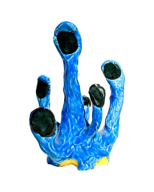 Kelp Hand (blue) by Matthew Bennett Laurents
