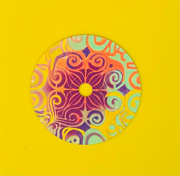 Baroque Floral Mandala by Dr. Vasundhara (Vasu) Tolia