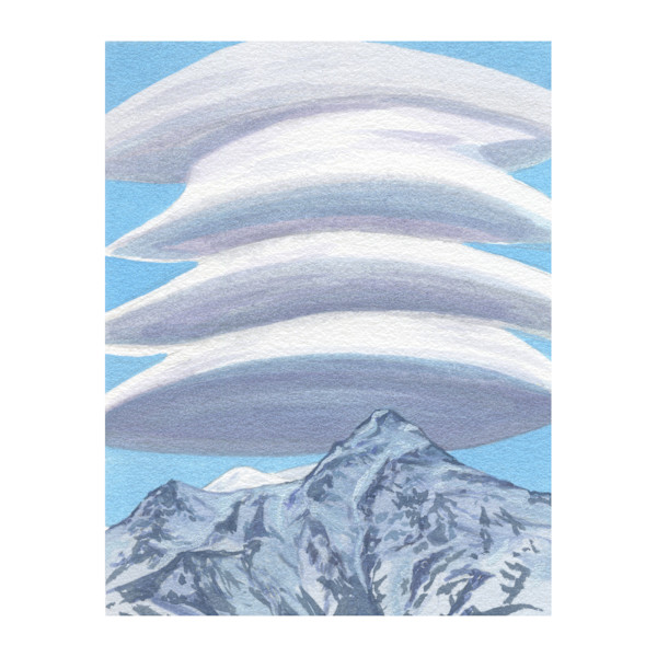 Lenticular Dreams (Turnagain arm, AK) by MaryEllen Hackett, Image 2.