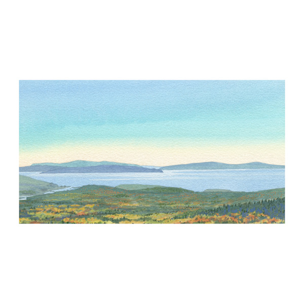 Staring to sea (Acadia National Park) by MaryEllen Hackett, Image 1.