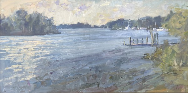 Days End on the Neuse River by Lynn Mehta