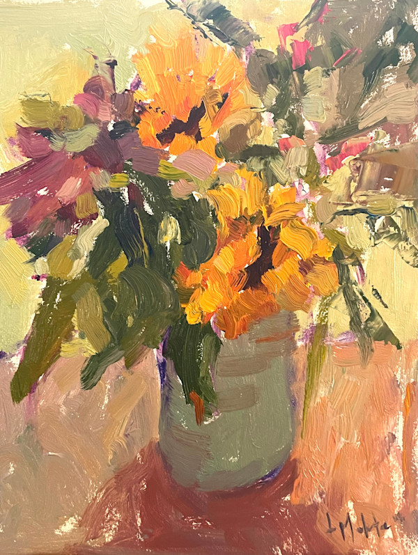 Sunflowers in the Sunroom by Lynn Mehta, Image 1.