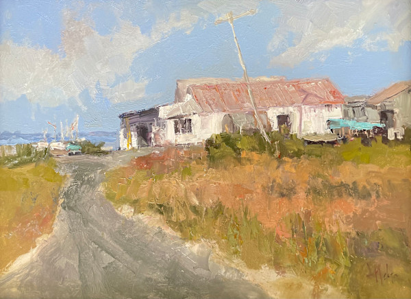 Chesapeake Dock Houses by Lynn Mehta