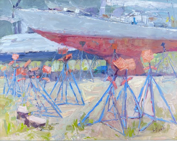Boat Stands by Lynn Mehta