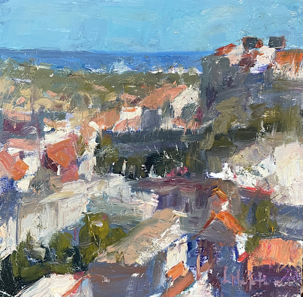 Mediterranean Town by Lynn Mehta