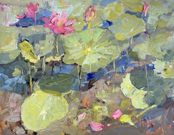 The Lotus Pond by Lynn Mehta