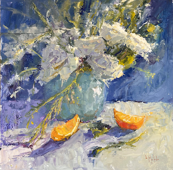 Still Life with Oranges by Lynn Mehta, Image 1.