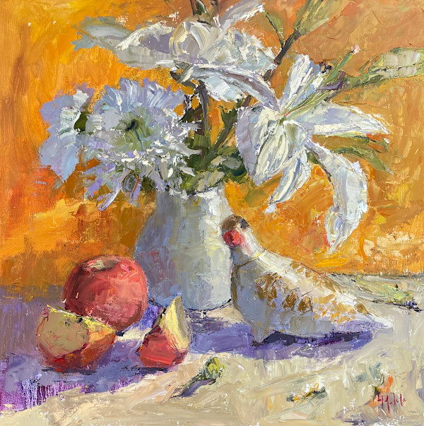 Still Life with Lilies by Lynn Mehta