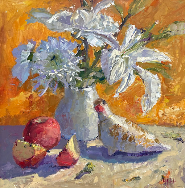 Still Life with Lilies by Lynn Mehta