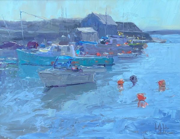 Boats and Buoys by Lynn Mehta