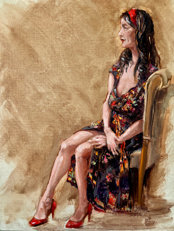 Wallflower by Janis Casco Blayer Fine Art