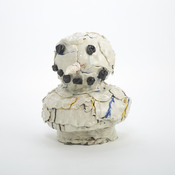 Untitled (Porcelain Snowman) by Timothy Woodbrey
