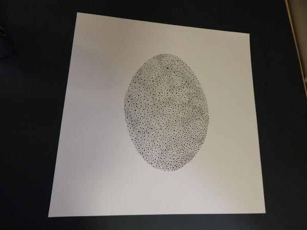 Untitled - Spotted Oval by Trinadi Shires