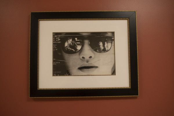 Woman with sunglasses by Kathleen Karp